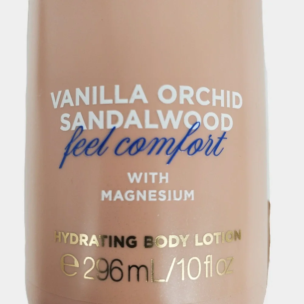 Victorias Secret Vanilla Orchid Sandalwood Feel Comfort Magnesium Body Lotion
